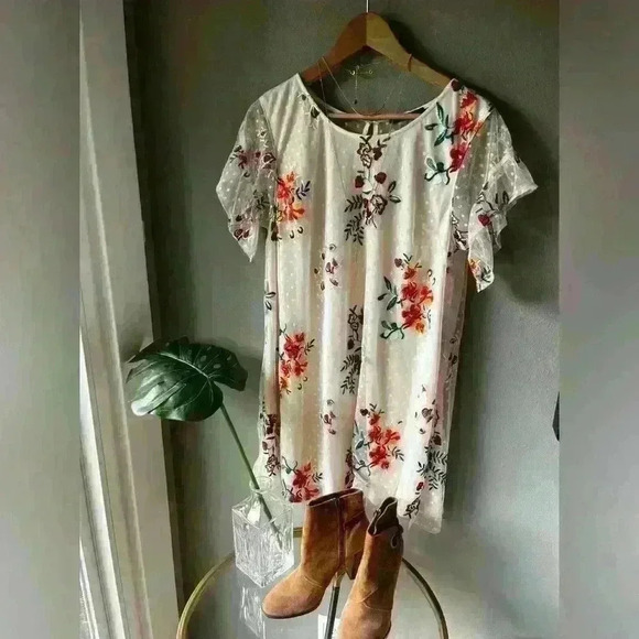 Bluheaven Embroidered Lace Babydoll Dress size M - Picture 9 of 11